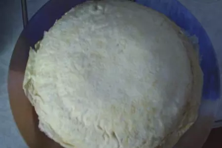 Блинная горка "пьяная вишня": шаг 1