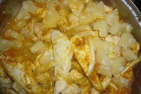 Фрикассе из курочки: шаг 5