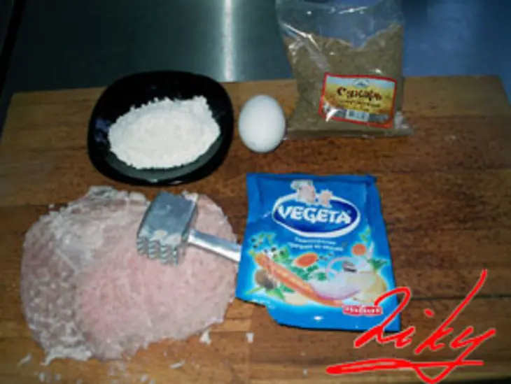 "мясной эклер": шаг 3