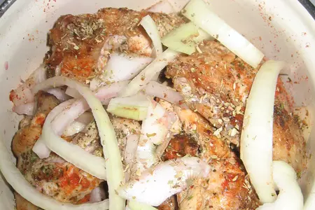Курица, тушеная в вине и уксусе: шаг 4