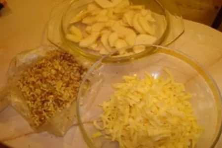 Пирог с грушей и сыром: шаг 2