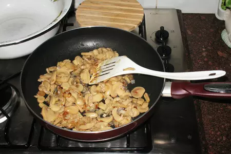 Лазанья овощная с грибами: шаг 3