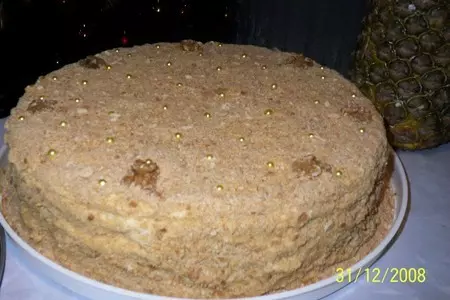 Торт "медовик": шаг 2