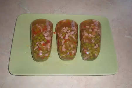 Сальтисон с колбасой и овощами: шаг 4