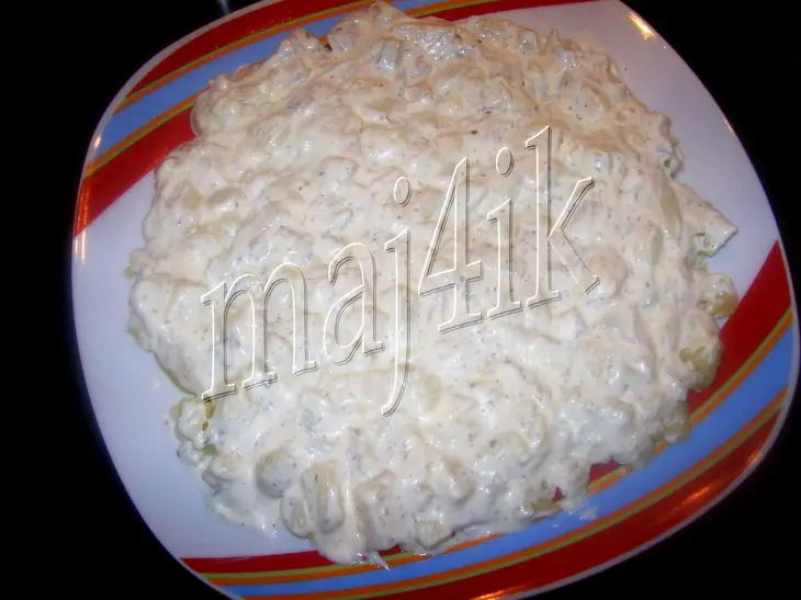 Салат "шубка для крабика": шаг 1