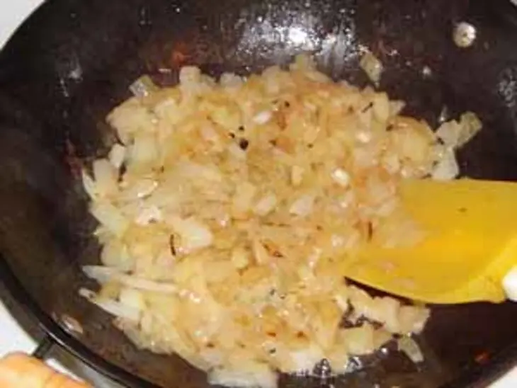 Жюльен с грибами в горшочке: шаг 2