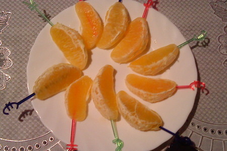Десерт апельсины в шоколаде: шаг 1