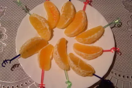 Десерт апельсины в шоколаде: шаг 1