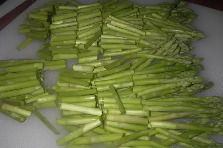 Жареный рис с креветками, овощами и омлетом: шаг 2