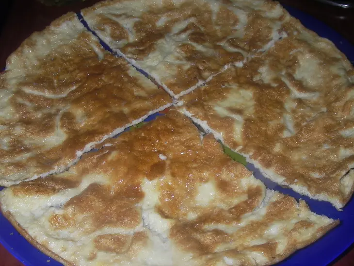 Жареный рис с креветками, овощами и омлетом: шаг 3