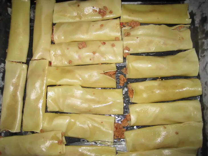 Каннеллони по..ай просто вкусные каннеллони: шаг 3