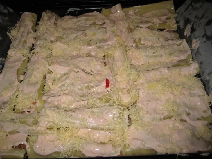 Каннеллони по..ай просто вкусные каннеллони: шаг 4