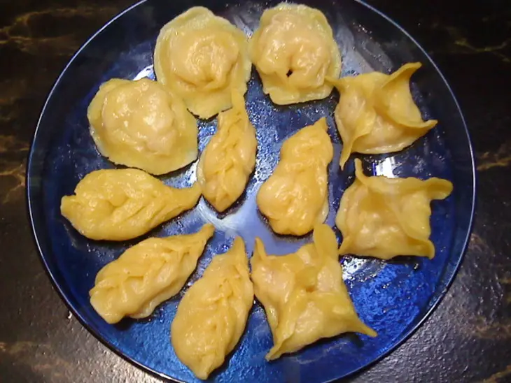 Пельмени рыбные на пару: шаг 7