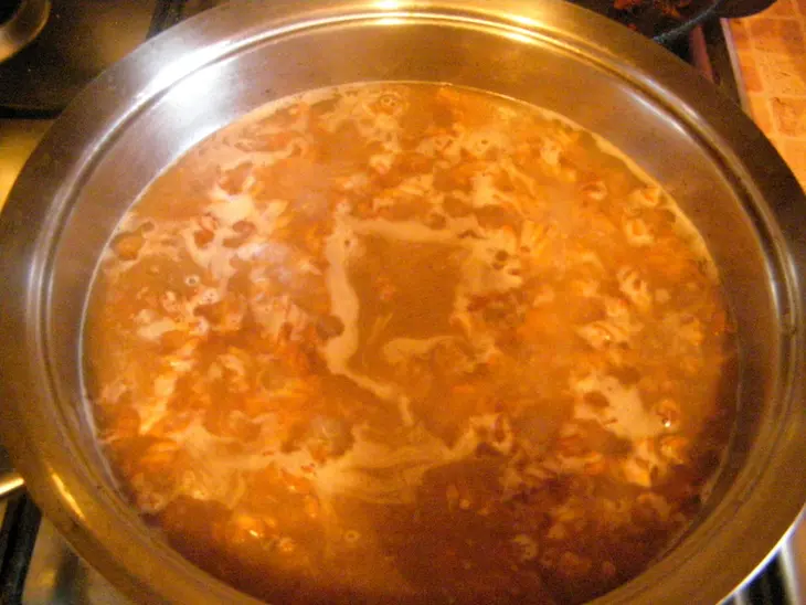 Жареные макароны с соусом из мацони: шаг 2
