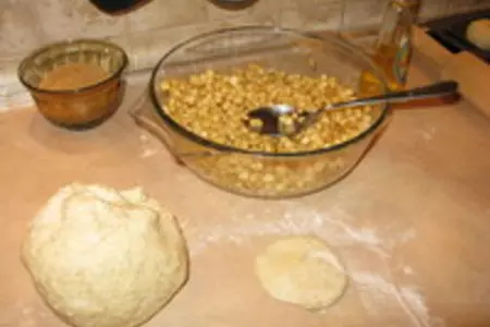 Булочки творожные с яблоком (низкокалорийные): шаг 1