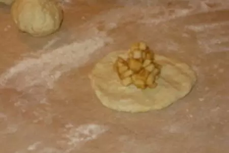 Булочки творожные с яблоком (низкокалорийные): шаг 2
