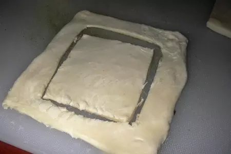Быстрые слойки с орехами: шаг 1