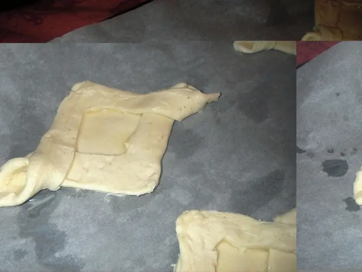 Быстрые слойки с орехами: шаг 2