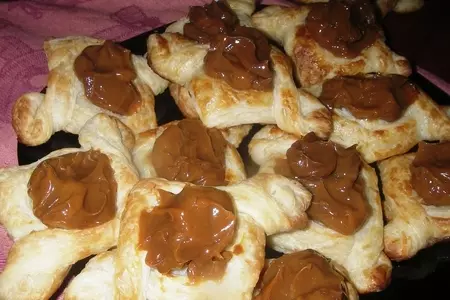 Быстрые слойки с орехами: шаг 4