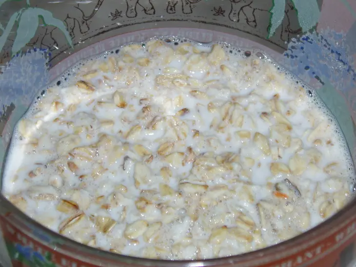 Овсяные кексы с овощами: шаг 1