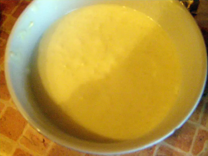 Сельдь под мацонным соусом: шаг 2