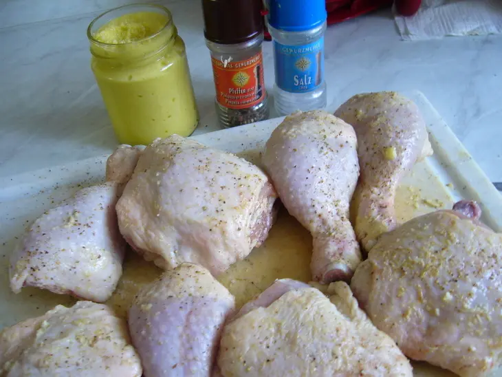 Запеченная курица с картошкой „у мамы в гостях“: шаг 1