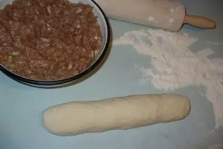 Манты: шаг 1