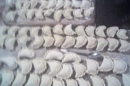 Вареники с картошкой и творогом: шаг 4