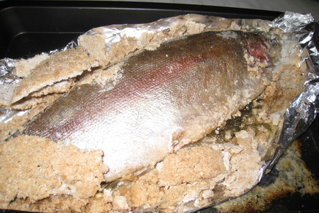 Рыба запеченая в соли: шаг 3