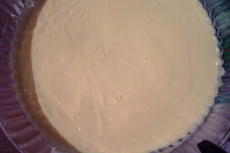 Пирог шоколадный, на ложе из заварного крема, без муки: шаг 4
