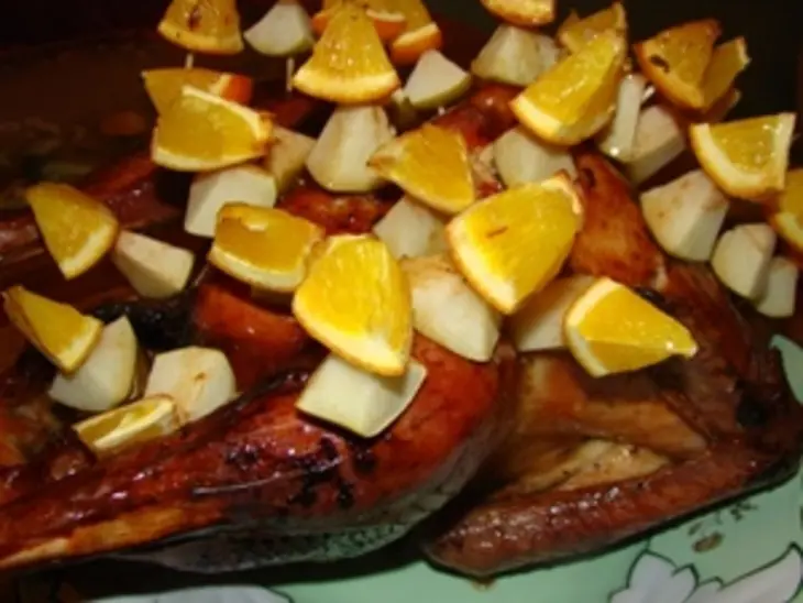 Гусь праздничный: шаг 2