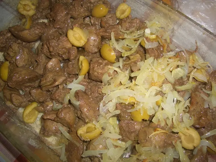 Куриная печень в сырной корочке: шаг 4