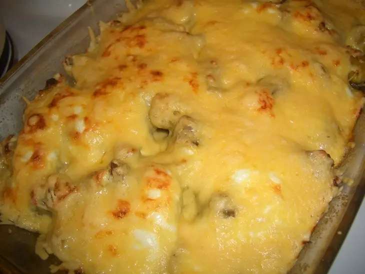 Куриная печень в сырной корочке: шаг 7