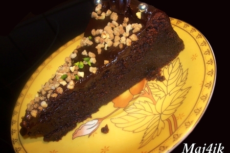 Торт "шоколадное наслаждение" (влажный, нежный, ну просто обалденно вкусный): шаг 7