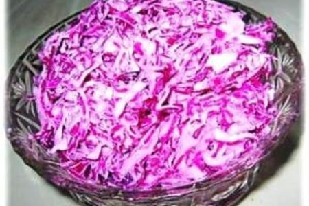 Салат из лиловой капусты: шаг 1