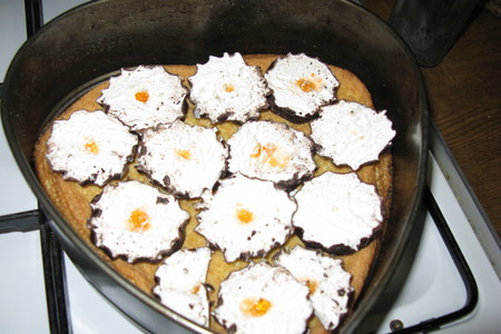 Бисквит из манной крупы-торт-пирог "юлия" из него: шаг 2