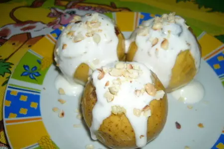 Яблоки фаршированные рисом: шаг 5