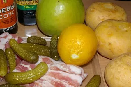 Салат с репкой "сказка": шаг 1