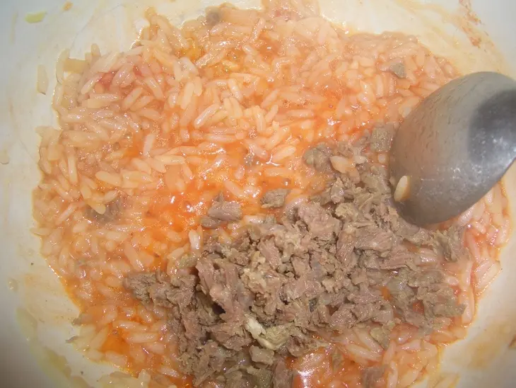 Рис с мясом (с 1 года): шаг 5
