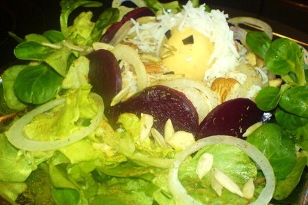 "гнездо" из сельди (салат): шаг 2