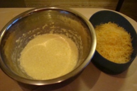 Картофельные оладьи с сыром: шаг 2