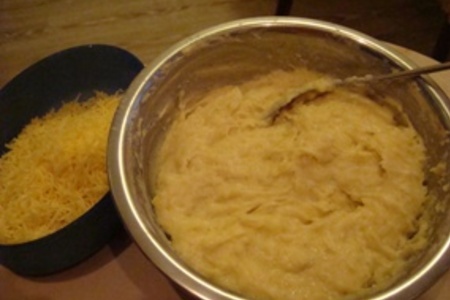 Картофельные оладьи с сыром: шаг 3