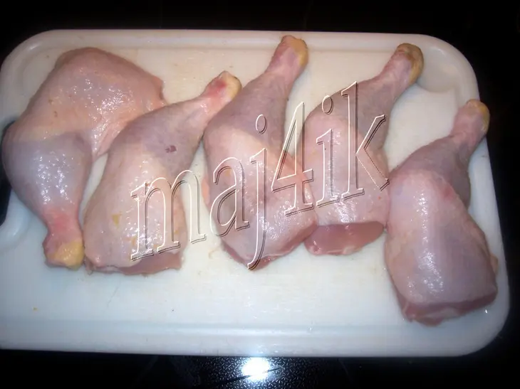 Нежная курочка с мёдом и орехами: шаг 1