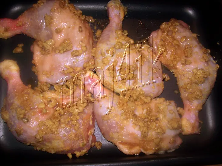 Нежная курочка с мёдом и орехами: шаг 5