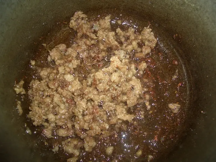 Тушеные овощи с мясом (с1 года): шаг 2