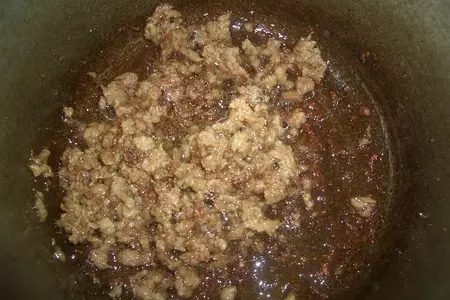Тушеные овощи с мясом (с1 года): шаг 2