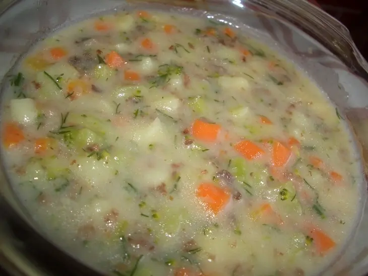 Тушеные овощи с мясом (с1 года): шаг 6
