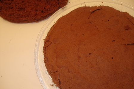 Торт безе шоколадный "татьянин день": шаг 2