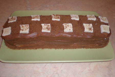 Торт-пирожное из печенья и пастилы (вариант): шаг 5