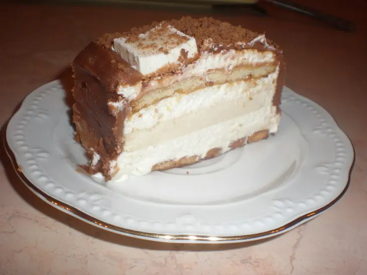 Торт-пирожное из печенья и пастилы: шаг 6
